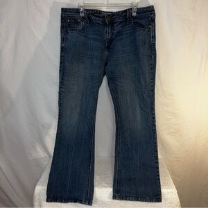 Levi Strauss Signature Women's Bootcut Blue Jeans - Size 18